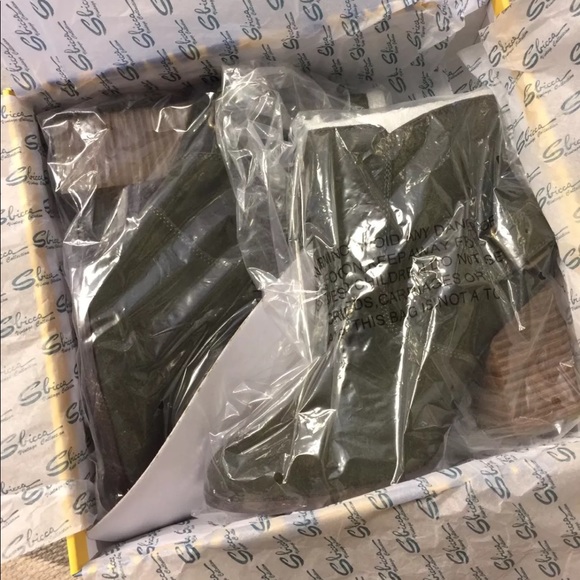 Sbicca Suede Forest green Booties various sizes LAST FINAL PRICE SALE - Picture 6 of 7